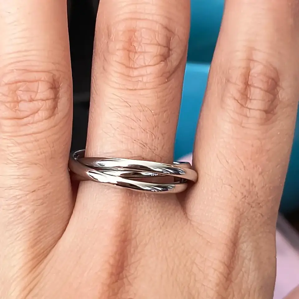 Anillos Fidget de Acero Inoxidable – Calma Discreta con Estilo 🌬️💍 5