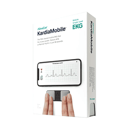 KardiaMobile Electrocardiograma ECG Personal de una derivación 