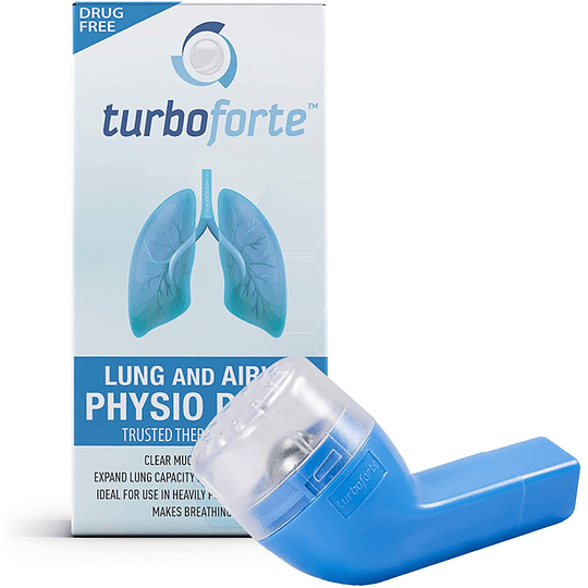 Válvula Respiratoria Vibración Flutter y PEP TurboForte