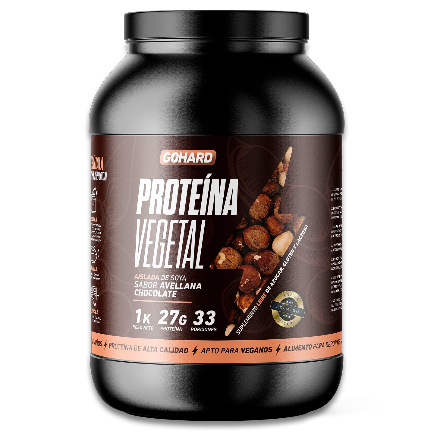 Proteína Vegetal Gohard 33 Servicios 2