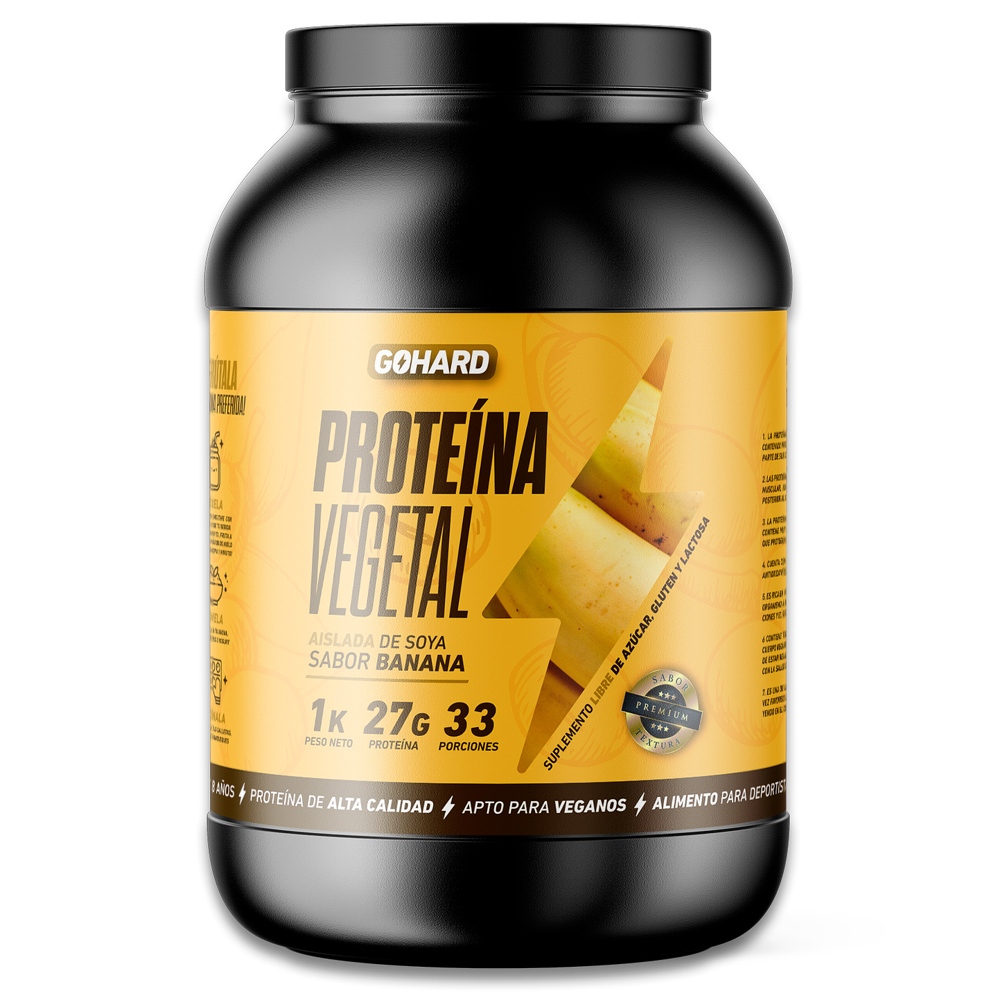 Proteína Vegetal Gohard 33 Servicios 3
