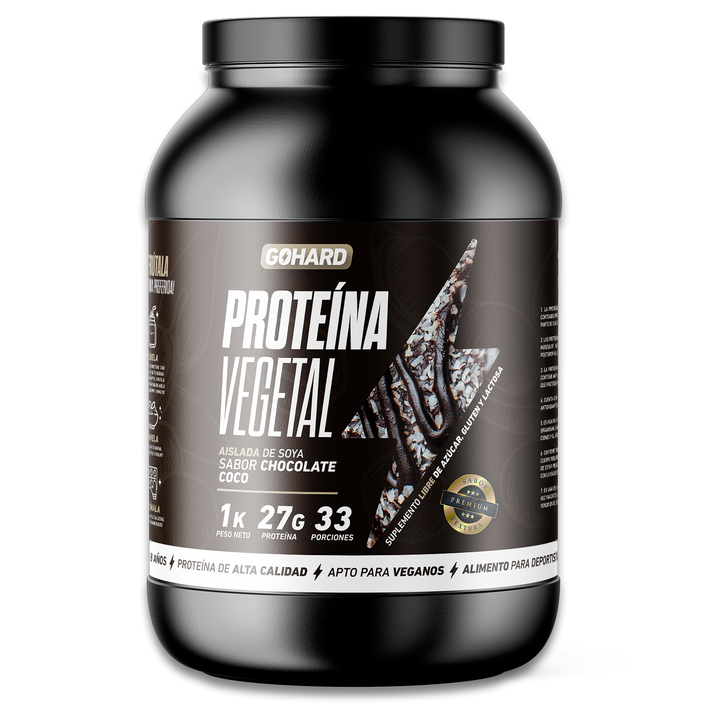 Proteína Vegetal Gohard 33 Servicios 4