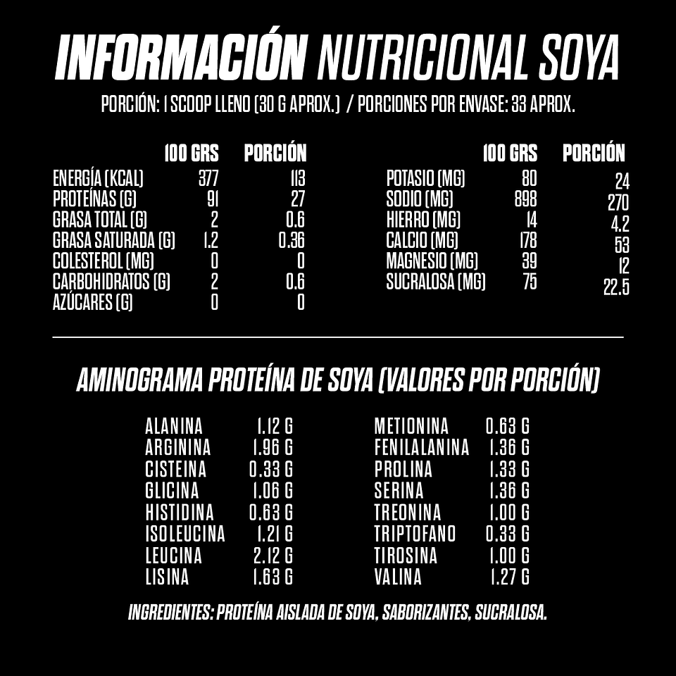 Proteína Vegetal Gohard 33 Servicios 10