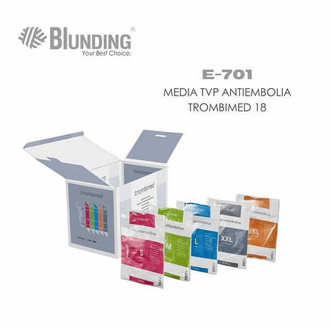 MEDIA DE COMPRESIÓN TVP ANTIEMBOLIA TROMBIMED 18