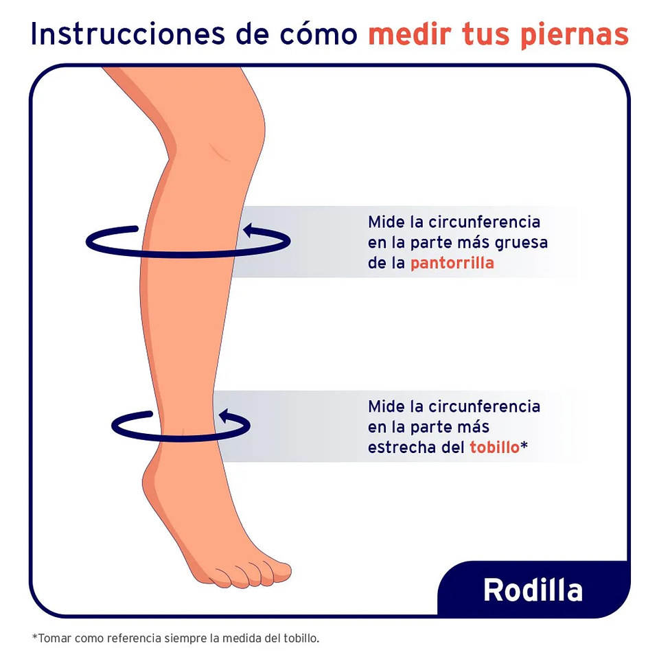 JOBST® FORMEN Compresión Baja Rodilla 3