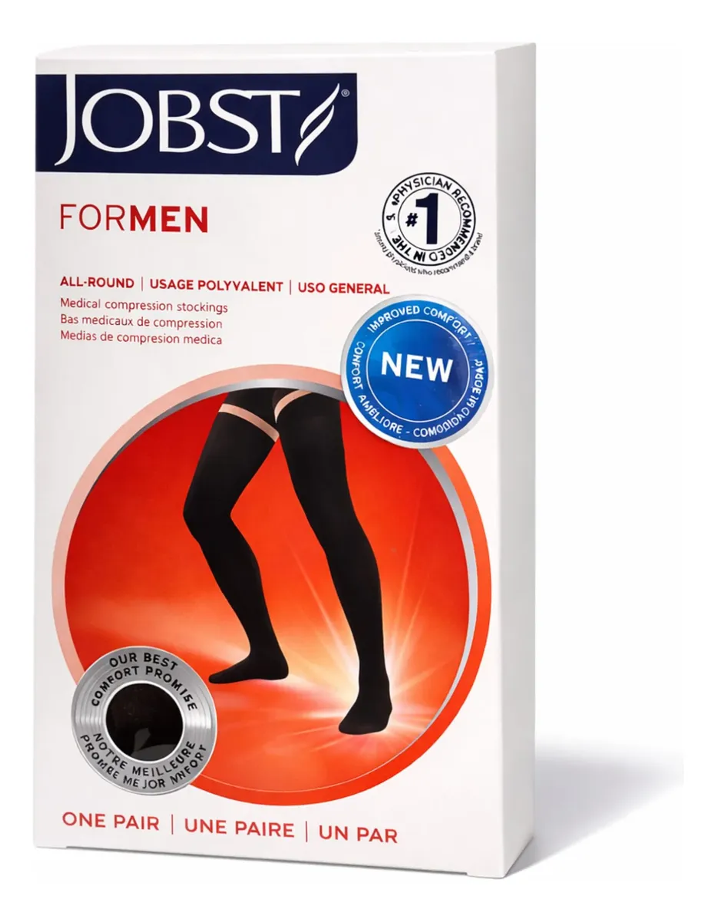 JOBST® FORMEN Compresión Baja - Muslo 1
