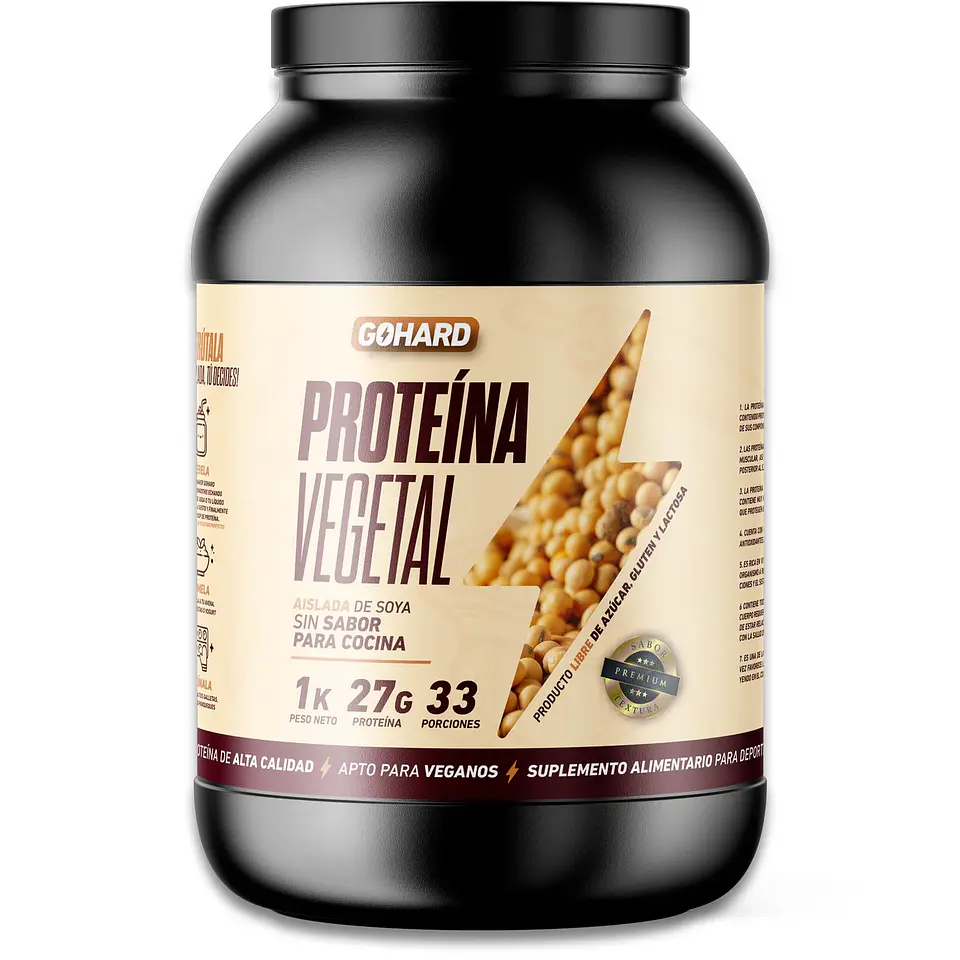 Proteína Vegetal Gohard 33 Servicios 11