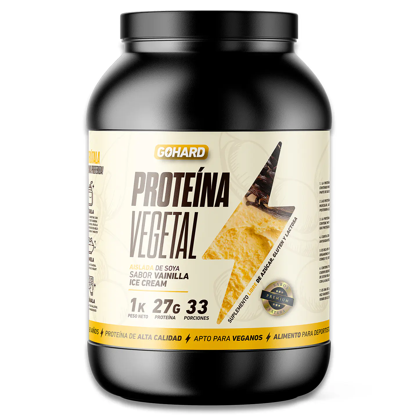 Proteína Vegetal Gohard 33 Servicios 13