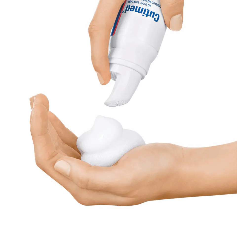 Cutimed Acute 10% Urea 125ml- Espuma de crema hidratante de urea al 10% .-Unidad 2