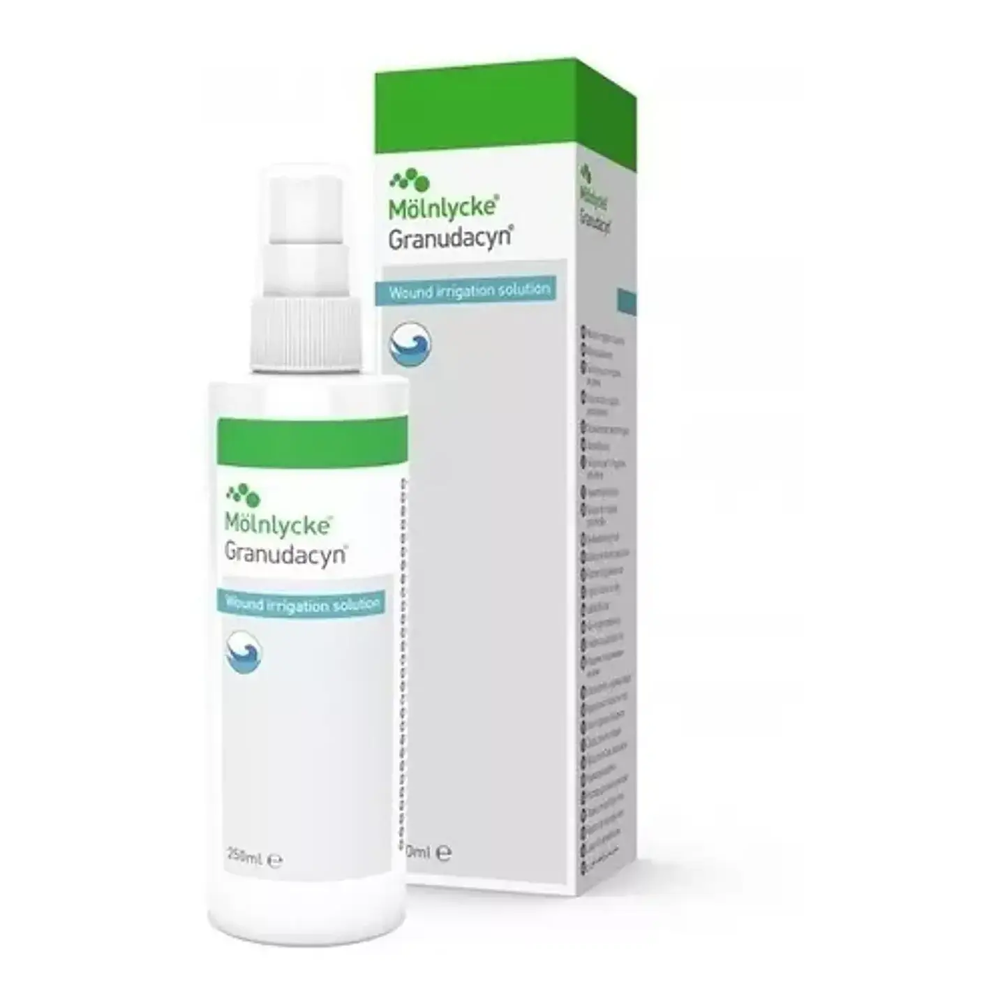 GRANUDACYN 250ML Solución para limpieza de heridas 1
