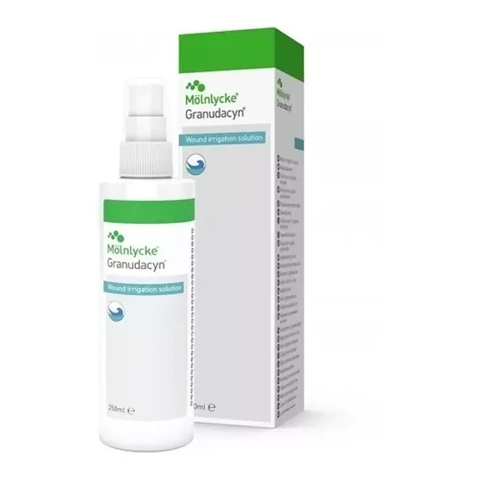 GRANUDACYN 250ML Solución para limpieza de heridas 1