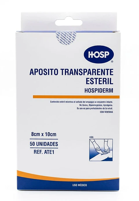 Apósito adhesivo transparente UNIDAD