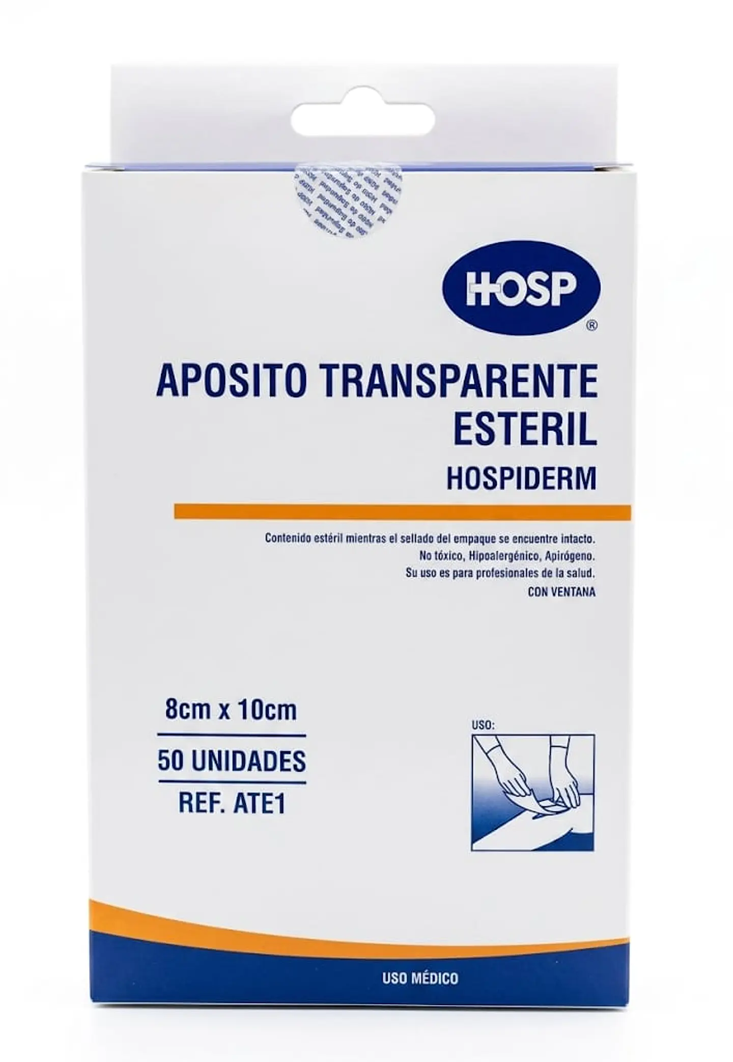 Apósito adhesivo transparente UNIDAD 2