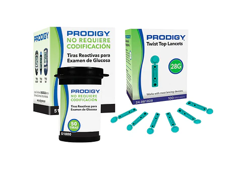 Pack Tiras Reactivas para Glucosa + 100 Lancetas