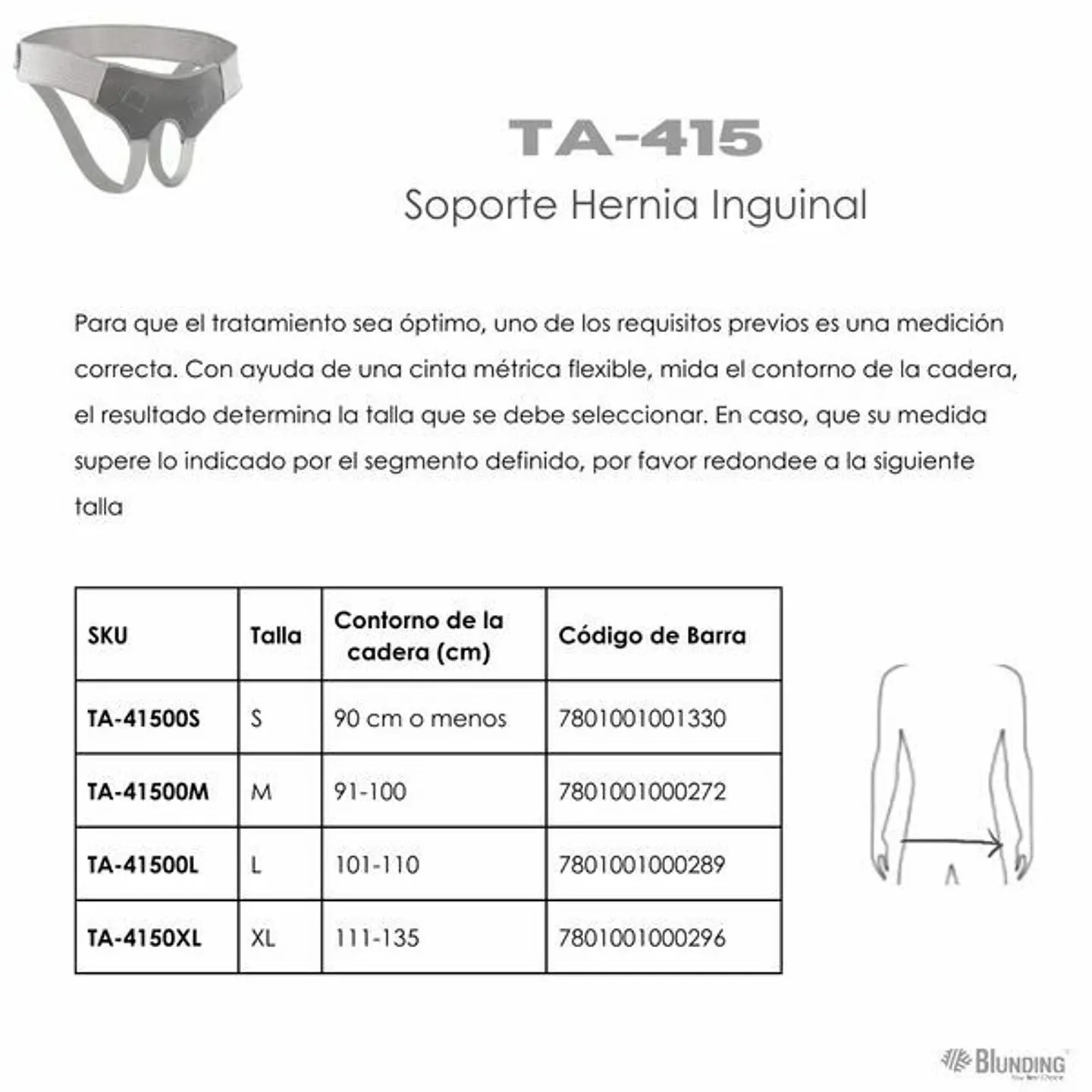 SOPORTE PARA HERNIA INGUINAL 3