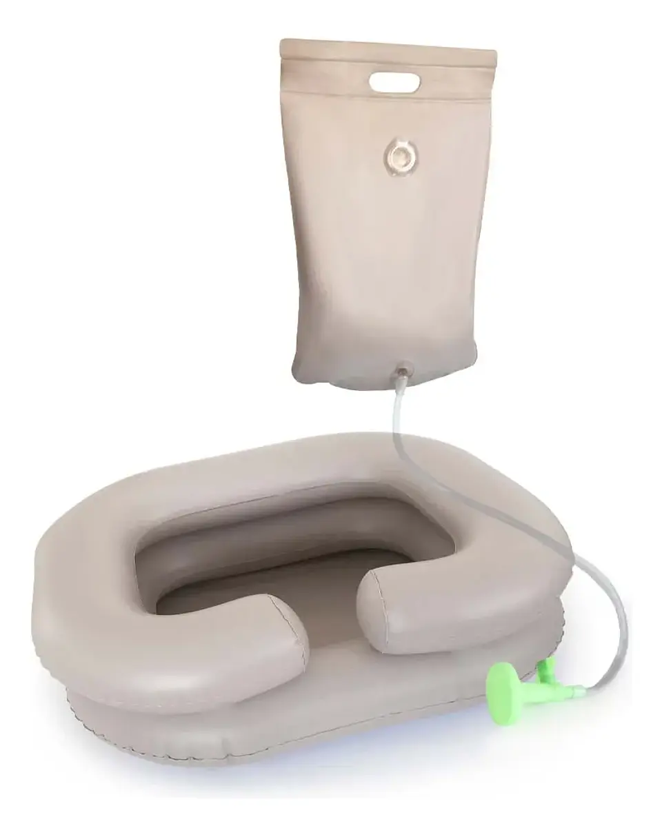 Lava Pelo Portátil Inflable Con Ducha - Blunding 1