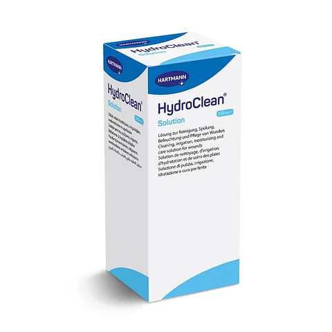 HydroClean Solution 350ml Solución de limpieza de heridas con PHMB