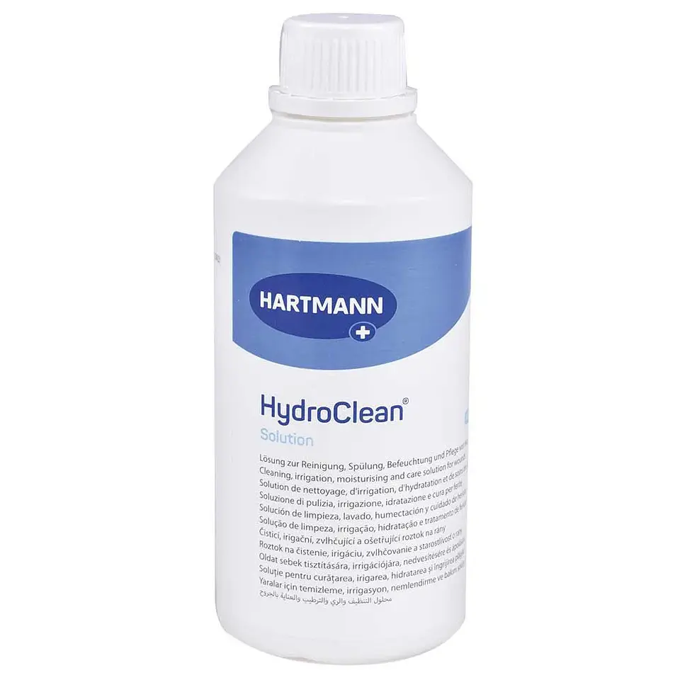 HydroClean Solution 350ml Solución de limpieza de heridas con PHMB 1