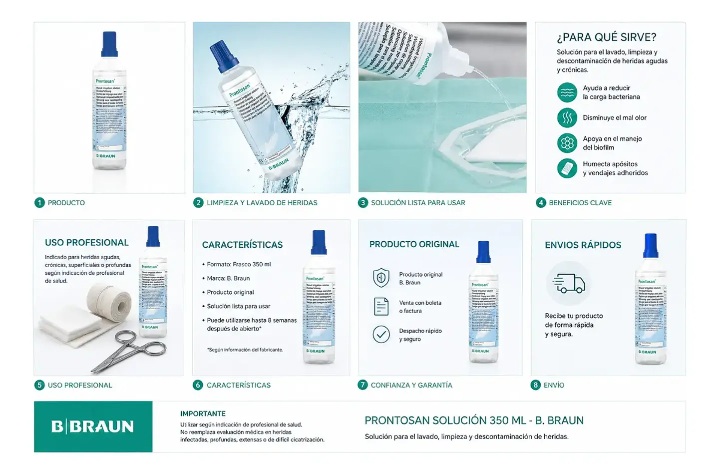 Prontosan® Solución Frasco 350 ml. 3