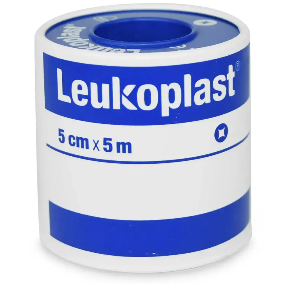 Cinta Leukoplast Blanco — Tela Adhesiva Impermeable BSN Medical 4