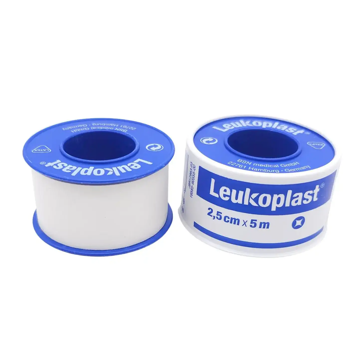 Cinta Leukoplast Blanco — Tela Adhesiva Impermeable BSN Medical 3