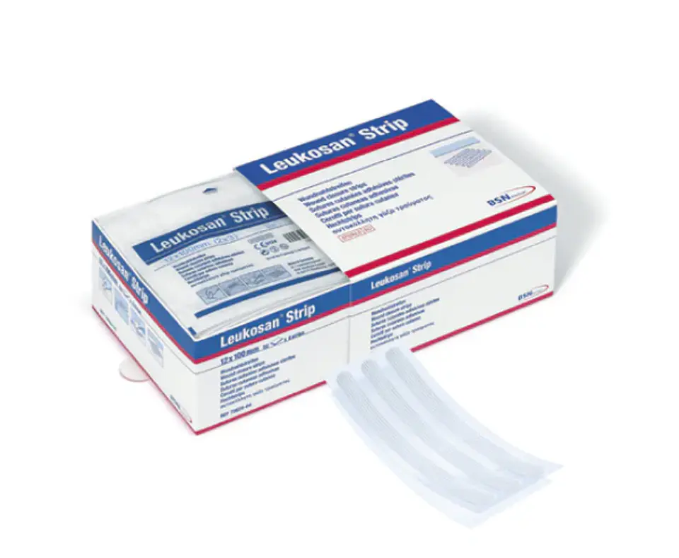 Leukosan Strip Sutura Cutánea Adhesiva 12 x 100mm  Unidad 2