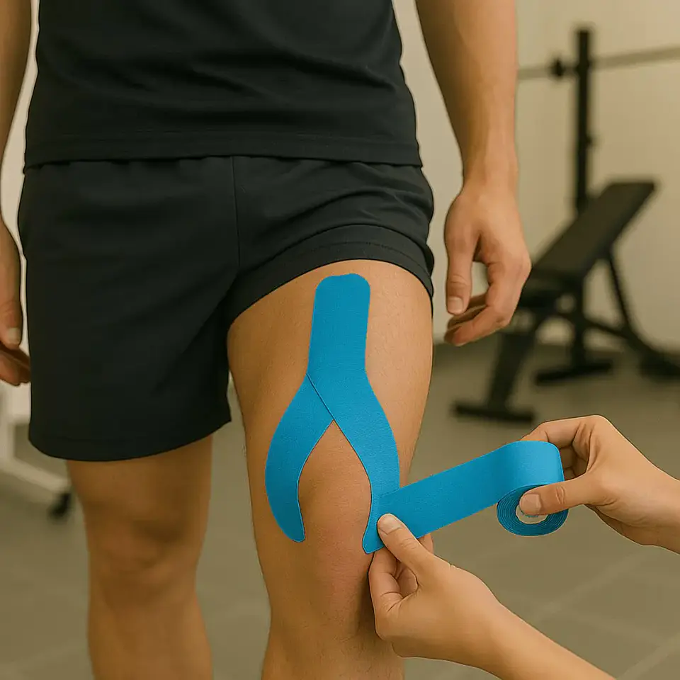 Leukotape K 5cm x 5m — Cinta Kinesiológica Elástica BSN Medical - Beige 2