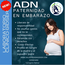 PRUEBA DE PATERNIDAD EN EMBARAZO (No esperes al nacimiento)