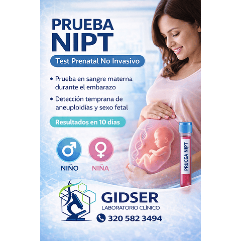 Deteccion Enfermedades geneticas del bebé en embarazo