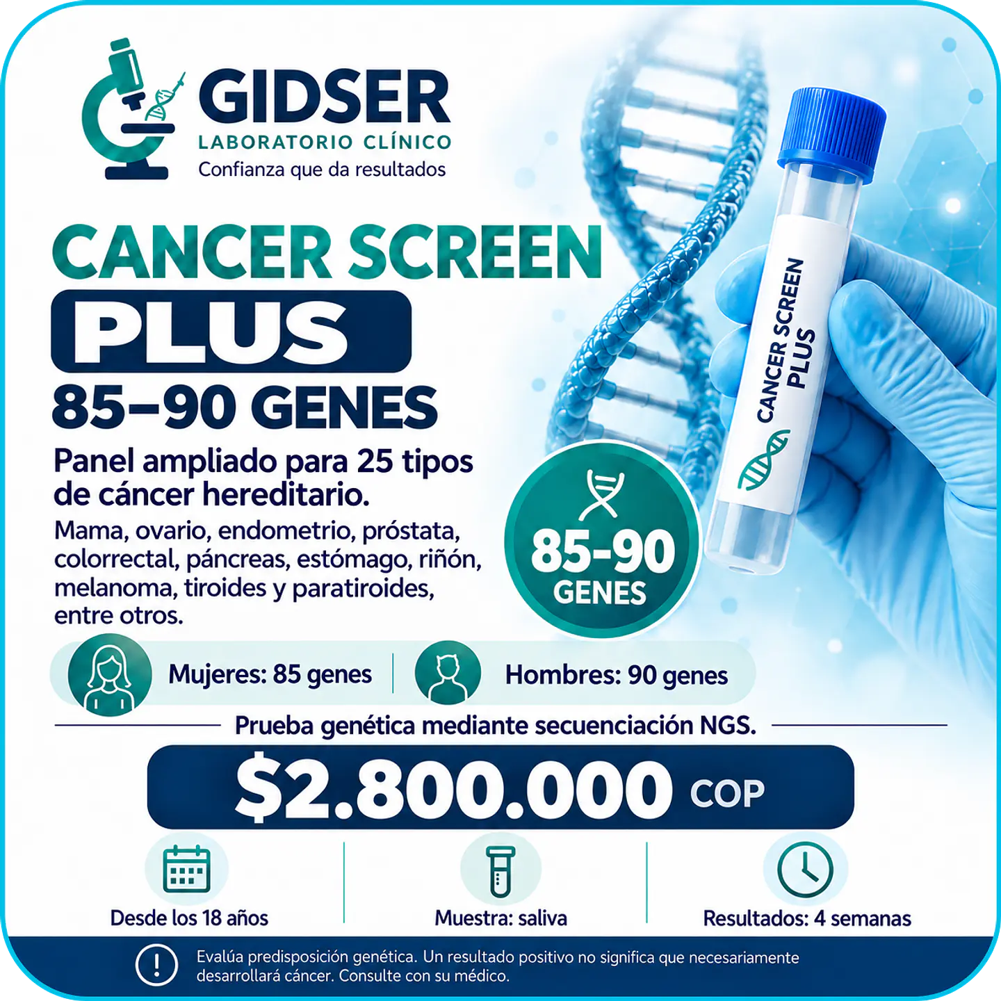 CANCER SCREEN - PLUS 1