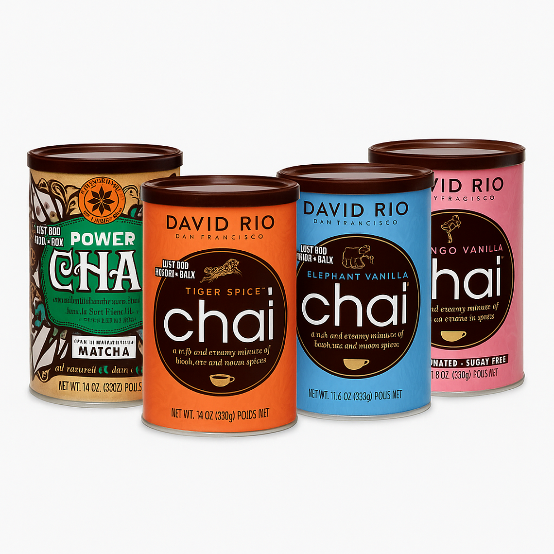 SUPER PACK DAVID RIO – 4 Sabores Premium 1