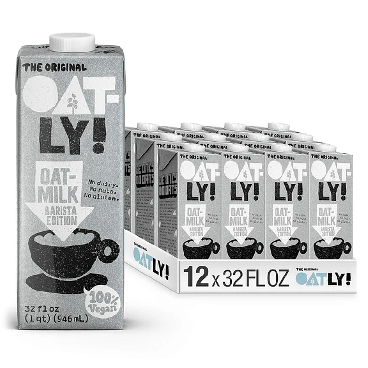 Leche de Avena Oatly Edition Barista 12 x 1 LT 1