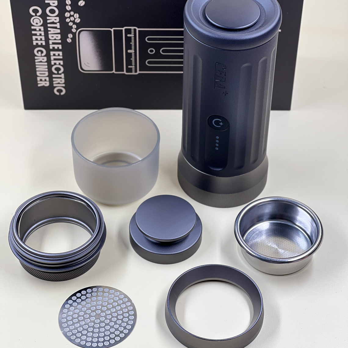 Cafetera eléctrica para PCM03S MAX, Cesta de filtro sin fondo de 58 mm 4