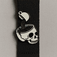 Pin Skull Coffee – Accesorio Estilo Coffee Lover & Dark Aesthetic | El Passo - Miniatura 2