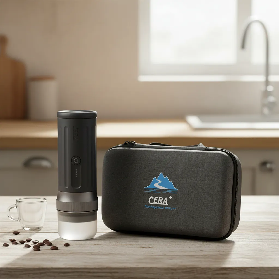 Cafetera Eléctrica Portátil PCM03S-MAX, 58 mm – Espresso Bluetooth | El Passo 4