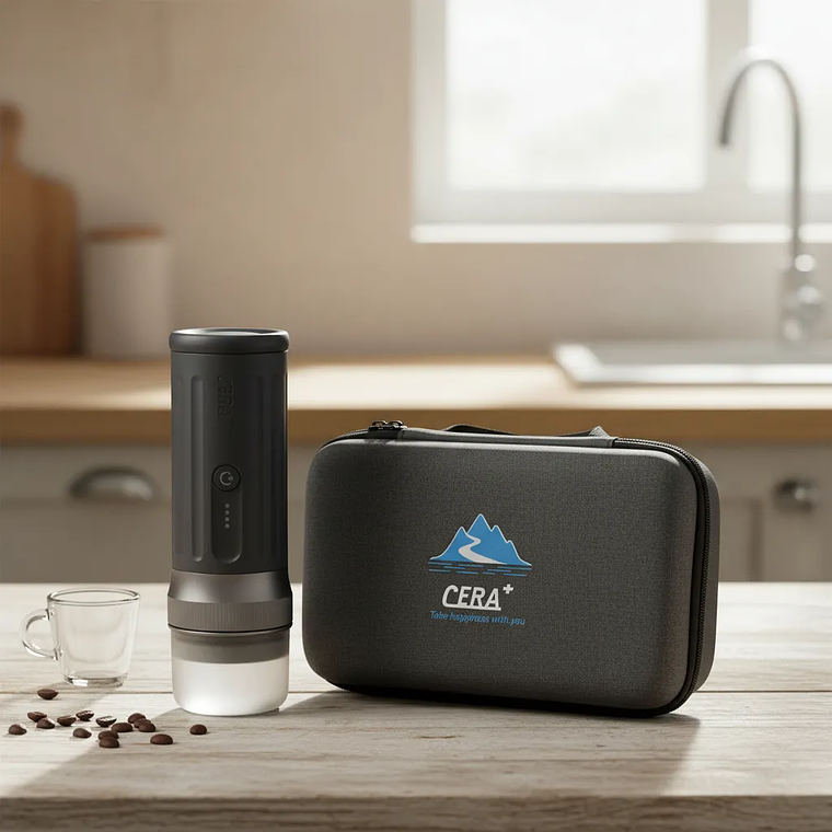 Cafetera Eléctrica Portátil PCM03S-MAX, 58 mm – Espresso Bluetooth | El Passo 4