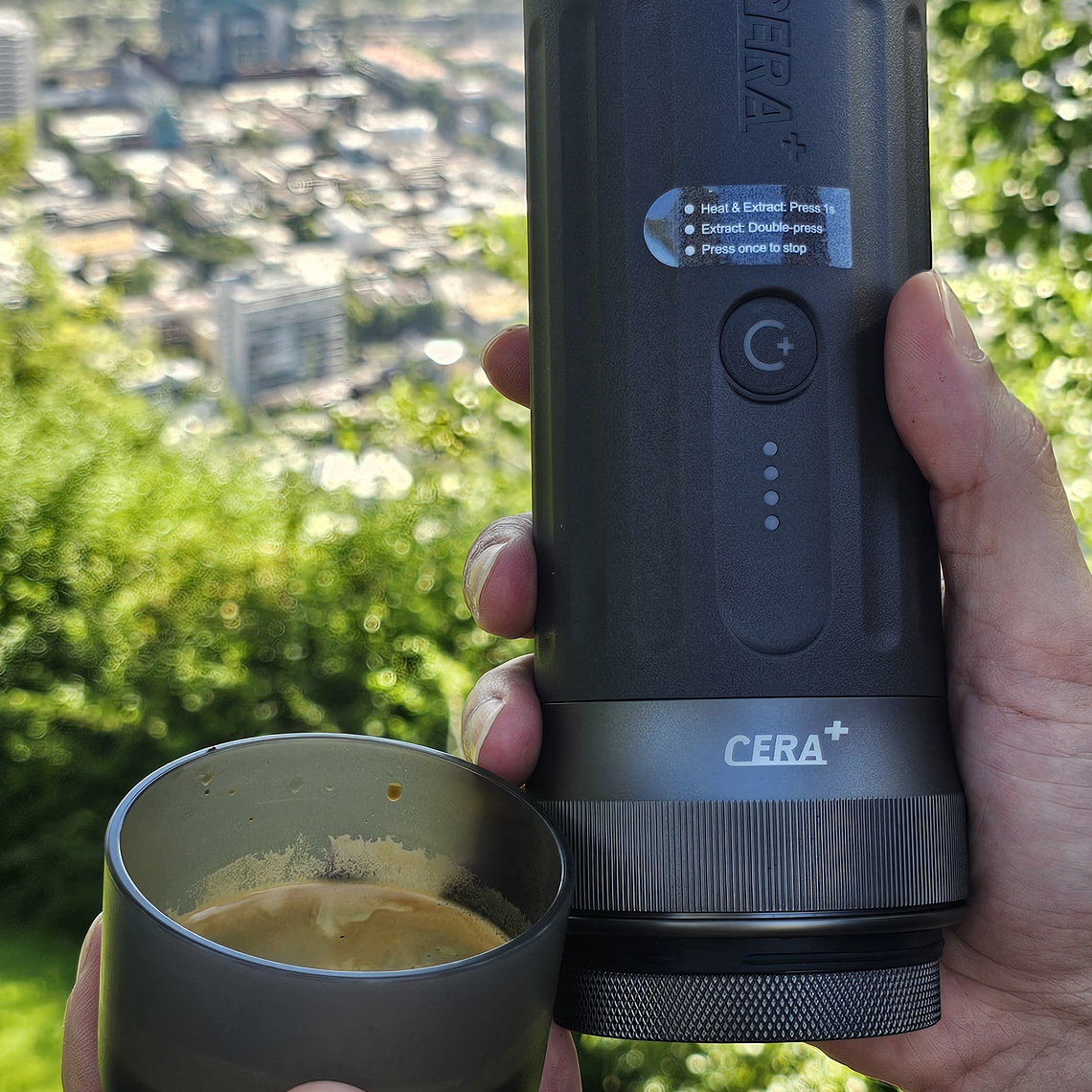 Cafetera Eléctrica Portátil PCM03S-MAX, 58 mm – Espresso Bluetooth | El Passo 7