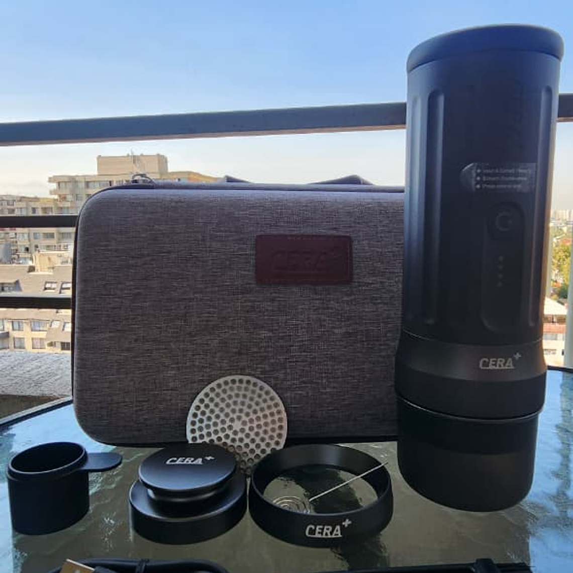 Cafetera Eléctrica Portátil PCM03S-MAX, 58 mm – Espresso Bluetooth | El Passo 6