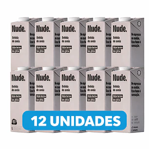 Leche De Avena Nude Barista 12 L Vegetal Sin Gluten