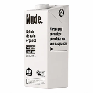 Leche De Avena Nude Barista 1 L Vegetal Sin Gluten