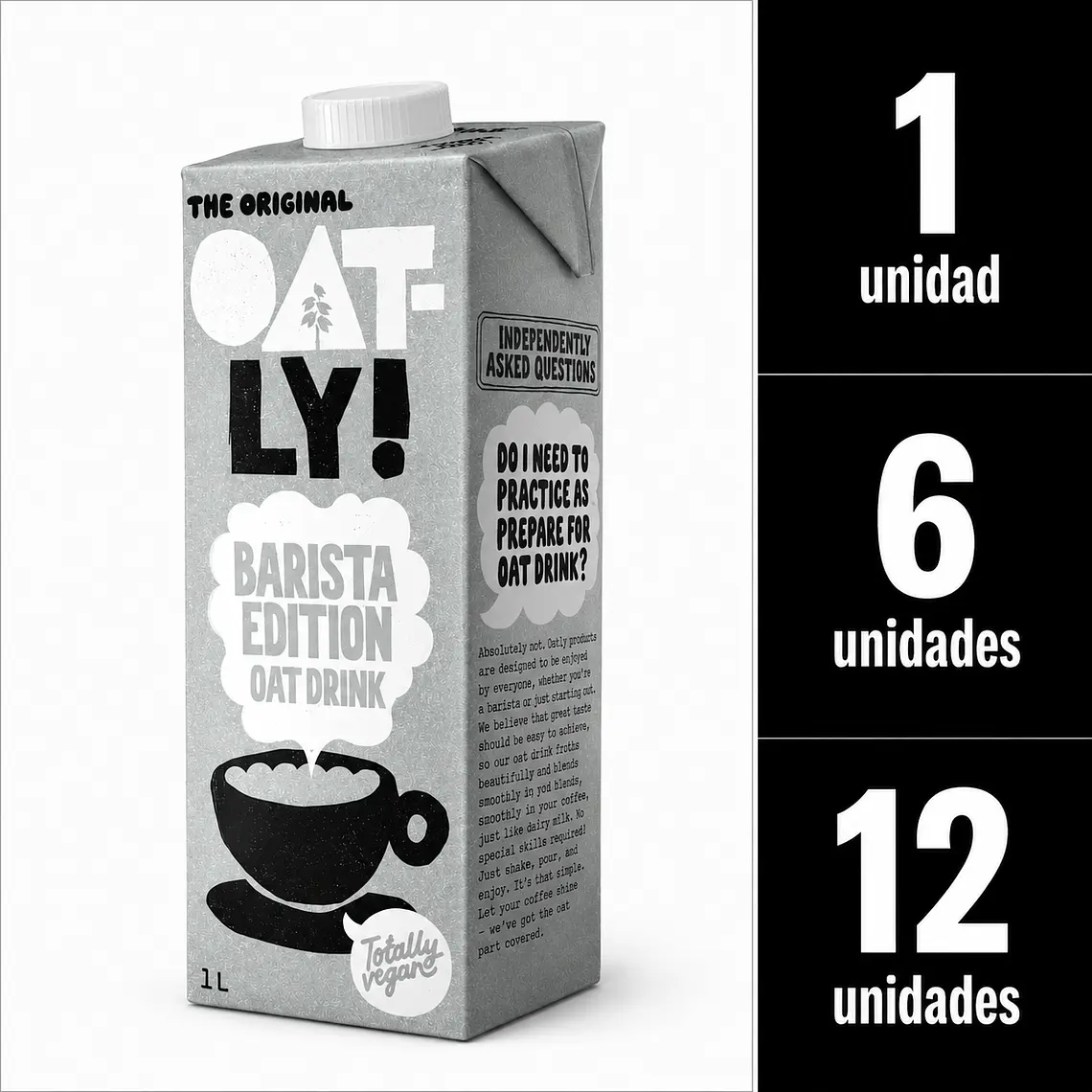 Leche de Avena Oatly Edition Barista 1