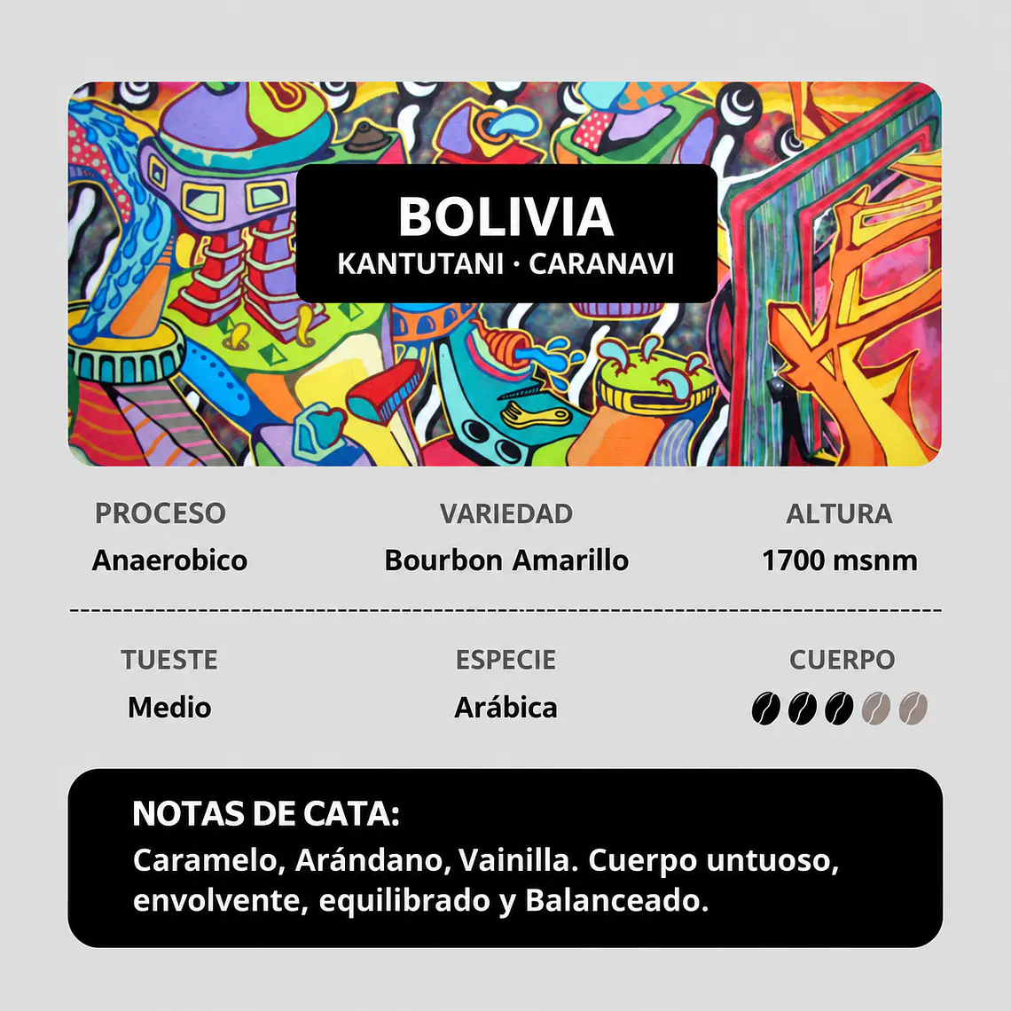  Bolivia, Kantutani | Lavado | Bourbon Amarillo 1
