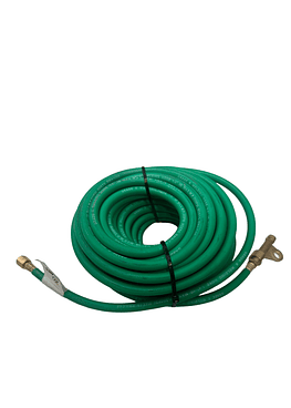 MANGUERA PARA EQUIPOS TIG CON CONECTOR BRONCE LARGO 20MTS