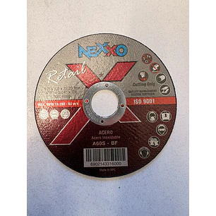 Disco corte Marca Nexxo 1mm espesor 