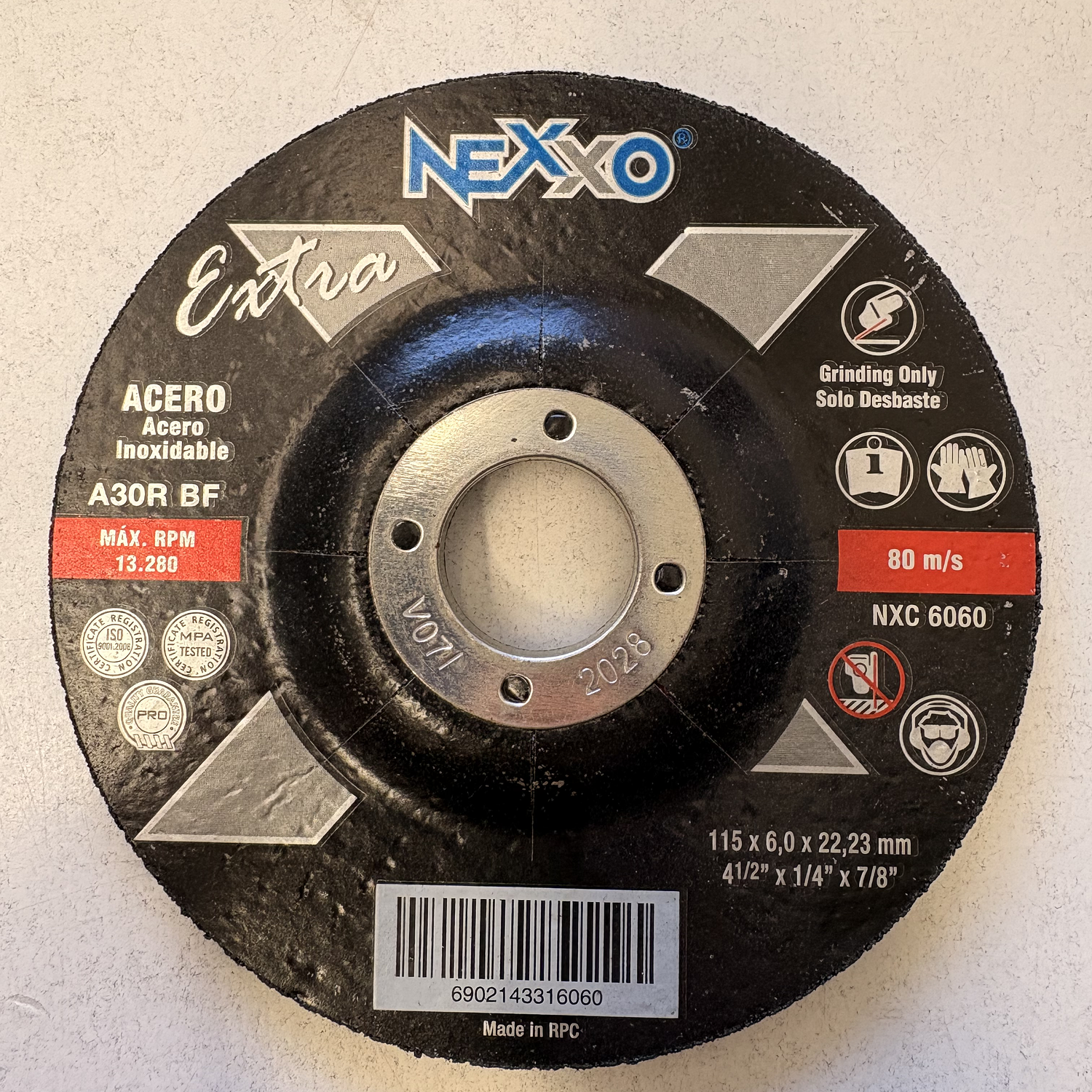 Disco de Desbaste Marca Nexxo