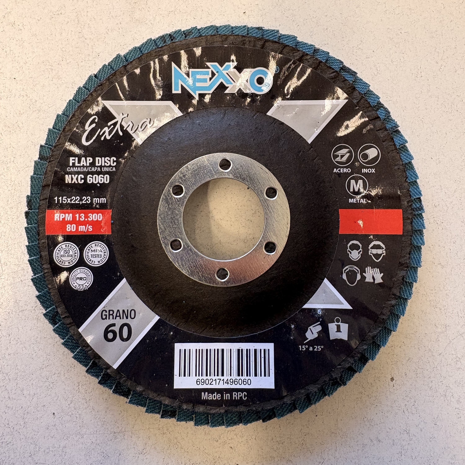 Disco corte Marca Nexxo 2,5 Espesor 