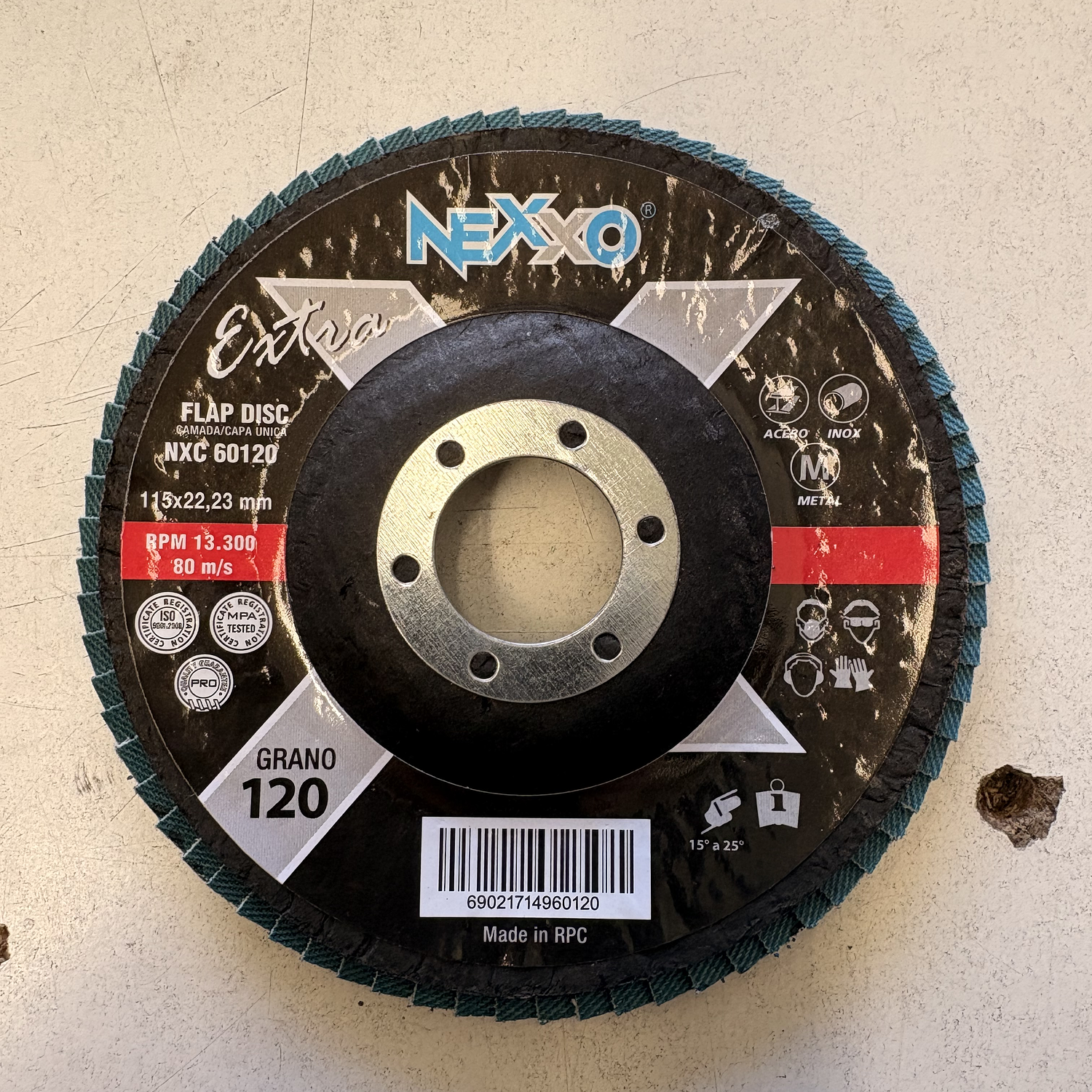 Disco Flap, Disco laminado 