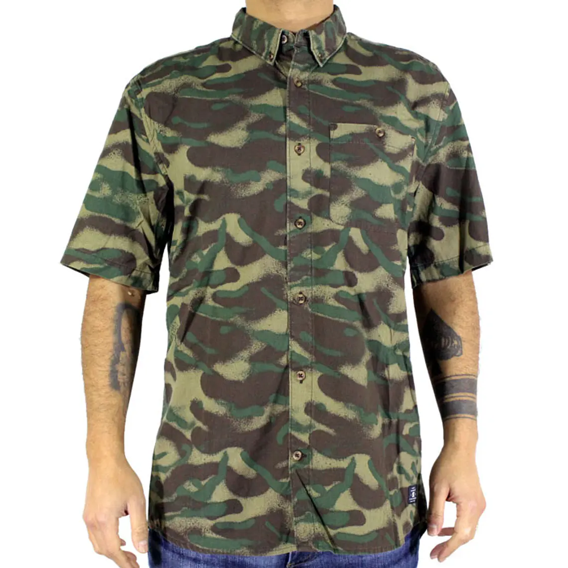 Camisa DC Tudor Camo 1