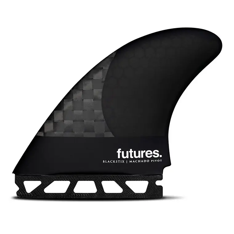 Quilhas Future Fins Machado Pivot V2 Blackstix Large Swirl 1