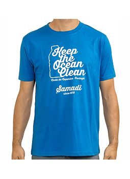 T-Shirt Mens Samadi Keep the Ocean Clean